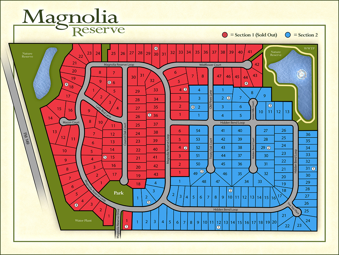 Magnolia Reserve Master Site Plan